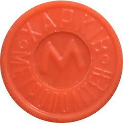 Metro Token - Kharkiv Orange opaque, Cityscape