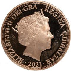 5 Sovereigns - Elizabeth II Catherine and William
