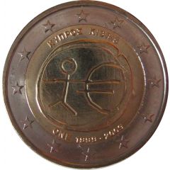 2 Euros 10 Years of EMU