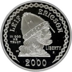 1 Dollar Leif Ericson Millennium
