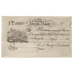 1 Pound Jersey Bank - Le Bailly & Deslandes
