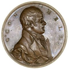 Medal - George III Daniel O`Connell, bronze