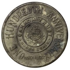 Token - Canada Trust Huron & Erie 100th Anniversary
