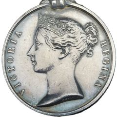 Award - Victoria India General Service Medal, silver