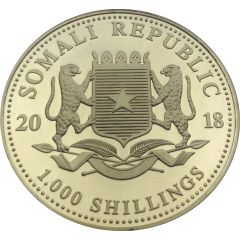 1000 Shillings Elephant