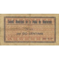 50 Céntimos La Pobla de Montornès