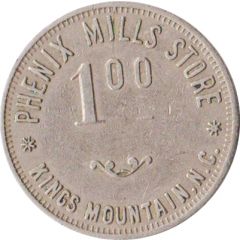 1 Dollar - Phenix Mills Store Kings Mountain, North Carolina