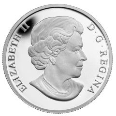 5 Dollars - Elizabeth II Portrait of Nanaboozhoo, Platinum
