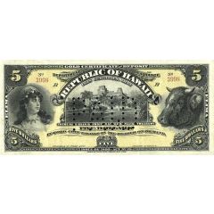 5 Dollars Gold Certificate of Deposit