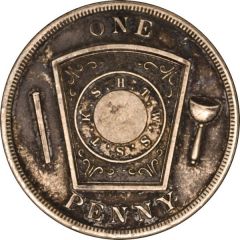 Masonic Penny - Savanah, GA