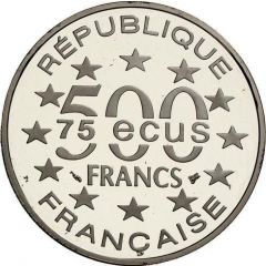 500 Francs / 75 Ecus Big Ben