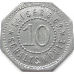 10 Pfennig - Schalksmühle KAISER and C°