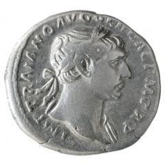 Denarius - Trajan COS V P P S P Q R OPTIMO PRINC