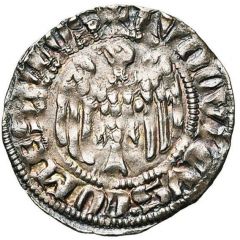 1/4 Groat / 1/3 Volant - Louis IV