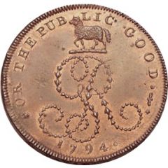 1/2 Penny Sussex - Frant / G. Ring