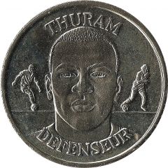 Token - Federation Francaise de Football - Continent Equipe de France Thuram