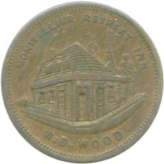 1/2 Penny - W.D. Wood Hobart, Tasmania