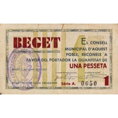 1 Peseta Beget