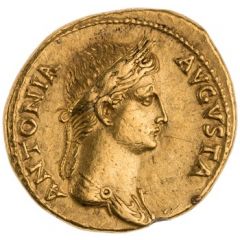 Aureus - Antonia Minor CONSTANTIAE AVGVSTI