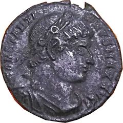 Nummus - Constantinus I GLORIA EXERCITVS, Treveri