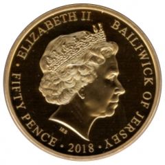 50 Pence - Elizabeth II Royal Air Force Centenary - Bristol Fighter