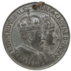 Medal - King Edward VII Coronation East Retford