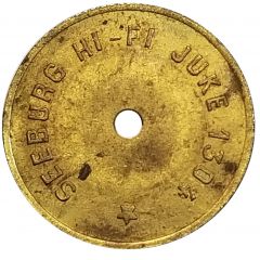 Token - Seeburg Hi-Fi Juke