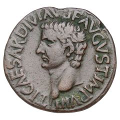 Dupondius - Tiberius C VIB MARSO PR COS NE CAE Q PR A M GEMELLVS F C D D P P