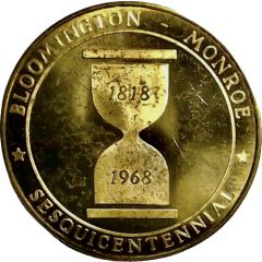 50 Cents - Bloomington Monroe Sesquicentennial Bloomington, Indiana