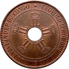 10 Centimes - Léopold II