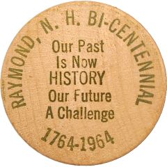 Token - Bi-Centennial Raymond, New Hampshire