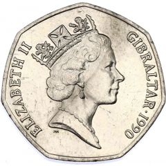 50 Pence - Elizabeth II Christmas