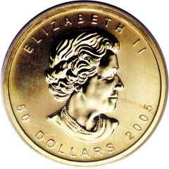 50 Dollars - Elizabeth II 4th Portrait, 99999 GML Experimental