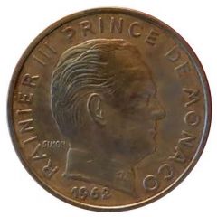 50 Centimes - Rainier III