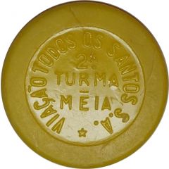 Token - Viação Todos os Santos S.A. 2a. Turma - Meia