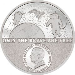 250 Dollars - Charles III Astronaut