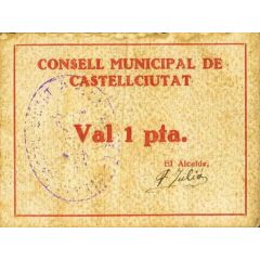 1 Peseta Castellciutat