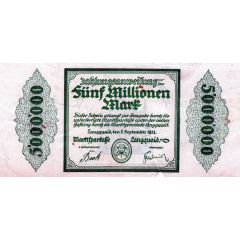 5 000 000 Mark Marktsparkasse