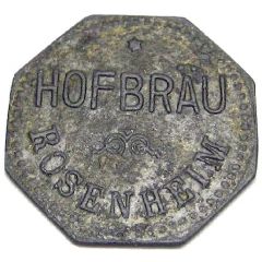 1/2 Liter Bier [Dunkel] Hofbräu, Rosenheim