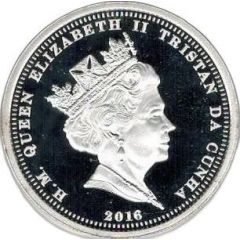 1 Crown - Elizabeth II Quadrant 1943