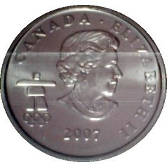 25 Cents - Elizabeth II Biathlon, colored