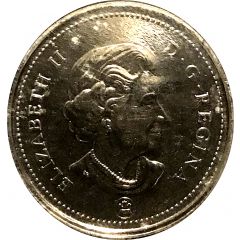 25 Cents - Elizabeth II Calgary Flames