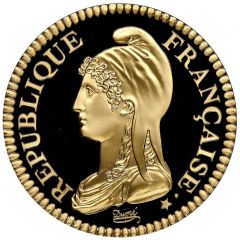 100 Francs Dupre Style Bust