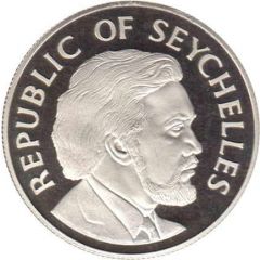 10 Rupees Independence, Silver Proof Issue