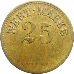 25 Pfennig - Werth-Marke