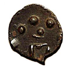 Potin unit - Kadambas of Banavasi - Krishnavarma II