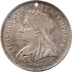 Medal - Queen Victoria - Diamond Jubilee Western Australia