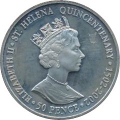 50 Pence - Elizabeth II HMS Resolution