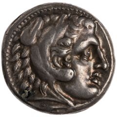 Tetradrachm - Audoleon In the name of Alexander III, Astibos or Damastion