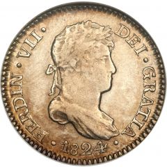 1 Real - Fernando VII Colonial Milled Coinage